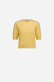 Pull à manches courtes en cachemire supersoft