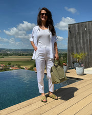 PANTALON BLANC
