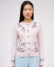 Cardigan brodé