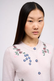 Cardigan brodé