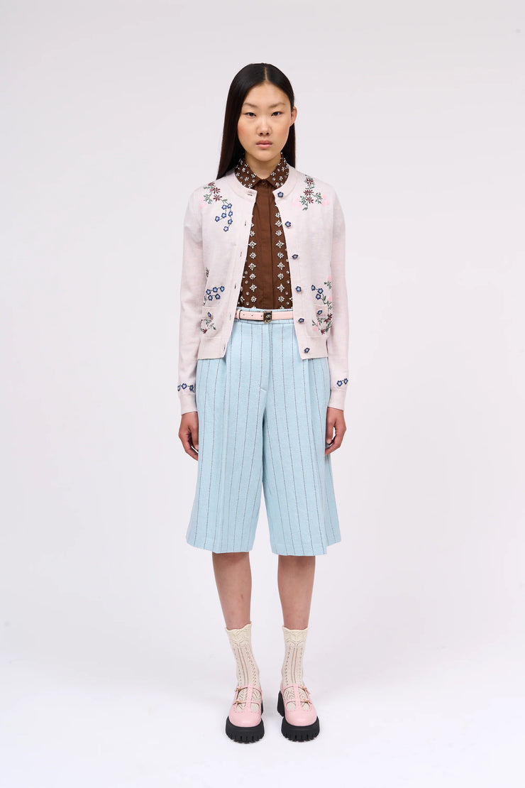 Cardigan brodé