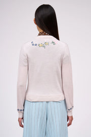 Cardigan brodé