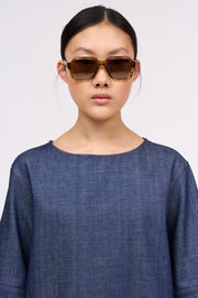 Robe courte ample