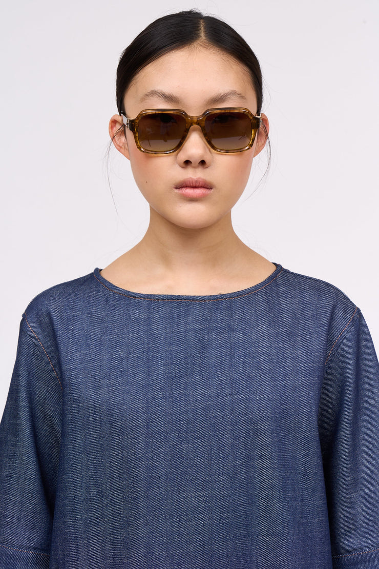 Robe courte ample