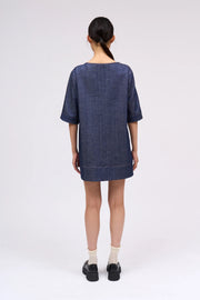 Robe courte ample
