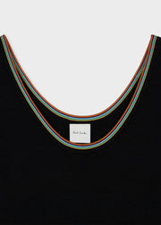 Débardeur bordure « signature stripe » en maille