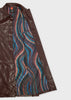 Trench en faux cuir marron