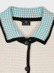 Cardigan tricoté crochet