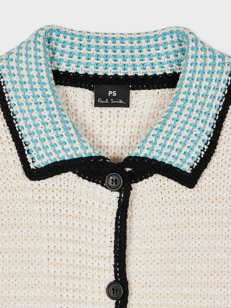 Cardigan tricoté crochet