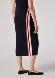 Robe longue marine
