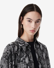 Chemise longue à imprimé
