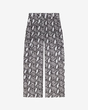 Pantalon cargo a imprimé
