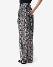 Pantalon cargo a imprimé