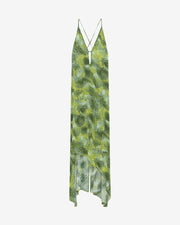 Robe longue a imprimé