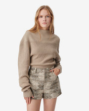 Pull col montant