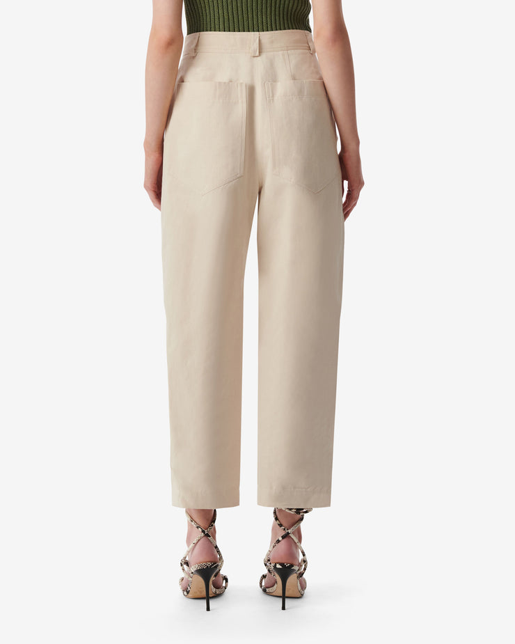 Pantalon taille haute