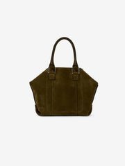 Sac little chamallow en daim olive