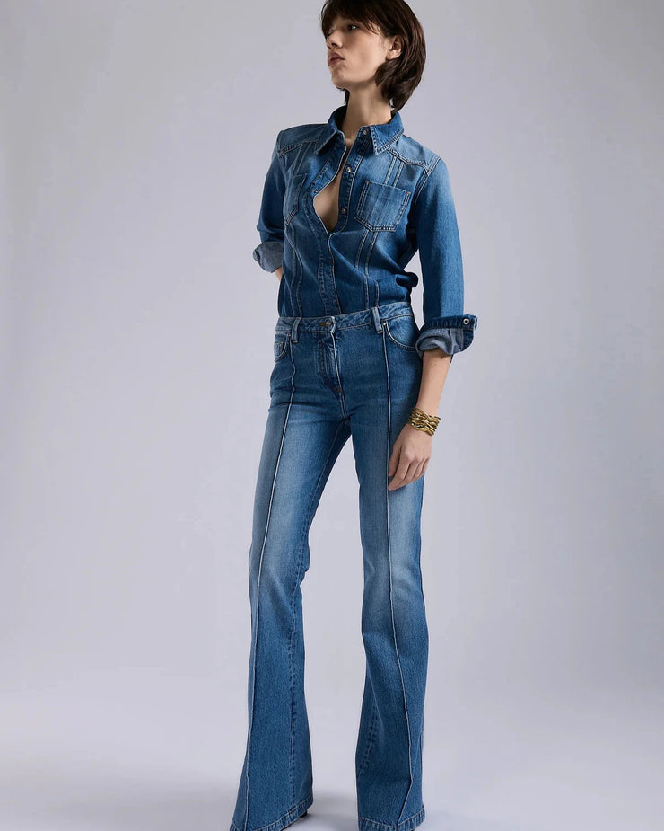 Chemise en denim