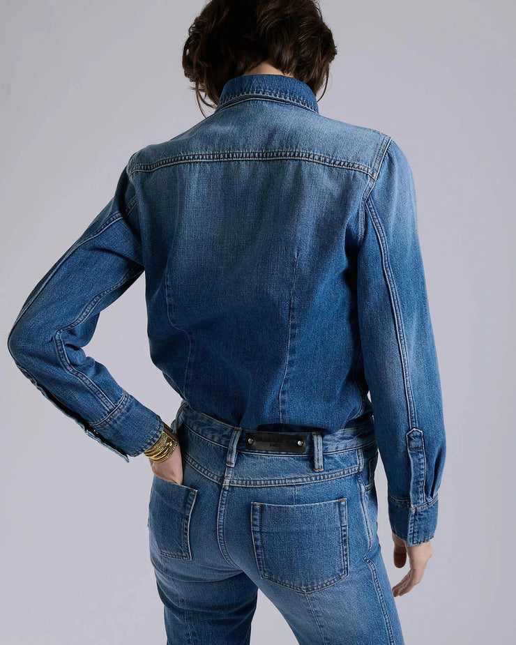 Chemise en denim