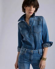 Chemise en denim